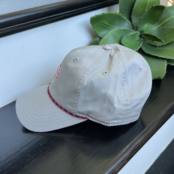 New w/ tags American Needle USA Flag golf Patriotic Rope Tree Logo Adjustable - Picture 2 of 6